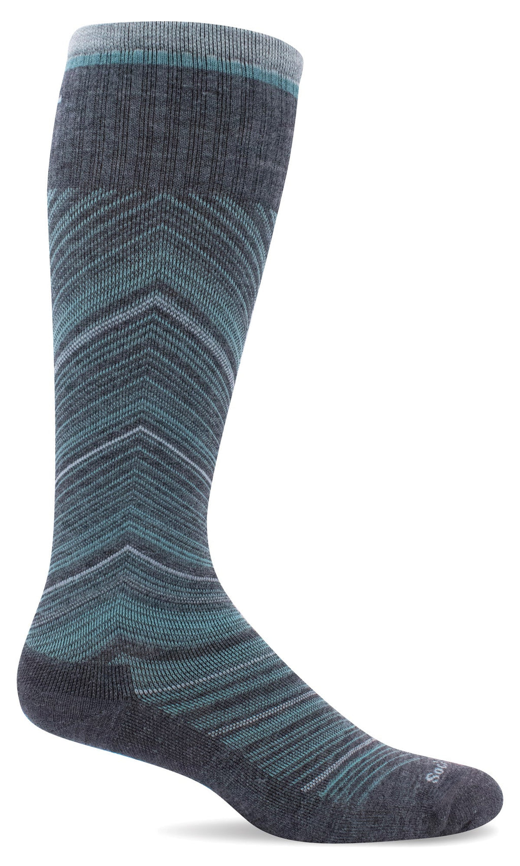 Women's Full Flattery | Moderate Graduated Compression Socks - Merino Wool Lifestyle Compression - Sockwell