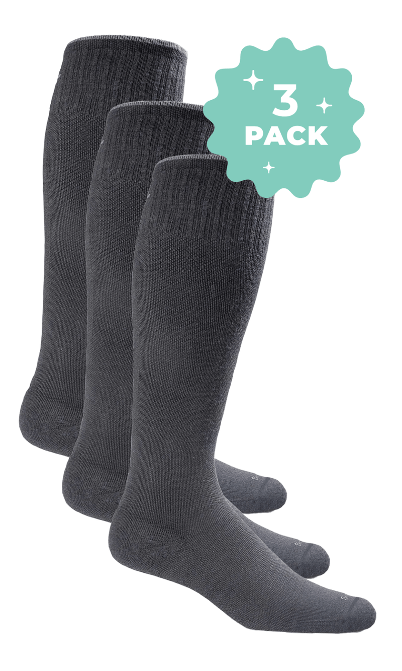 Women’s Full Floral 3-Pack | Moderate Graduated Compression - Merino Wool Lifestyle Compression - Sockwell