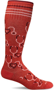 Women's Hero | Firm Graduated Compression Socks Lifestyle Compression Sockwell S/M Guava 