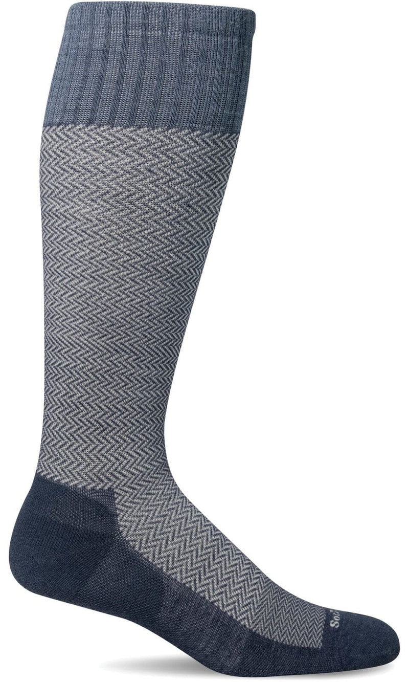 Women's Herringbone | Firm Graduated Compression Socks - Merino Wool Lifestyle Compression - Sockwell