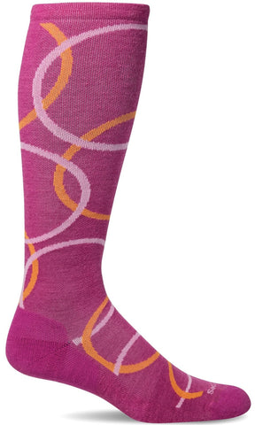 Women's Smiley | Moderate Graduated Compression Socks