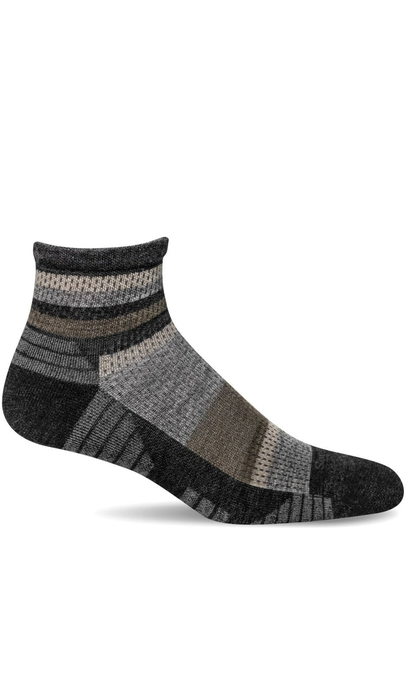 Women's Journey Quarter | Moderate Compression Socks - Merino Wool Sport Compression - Sockwell
