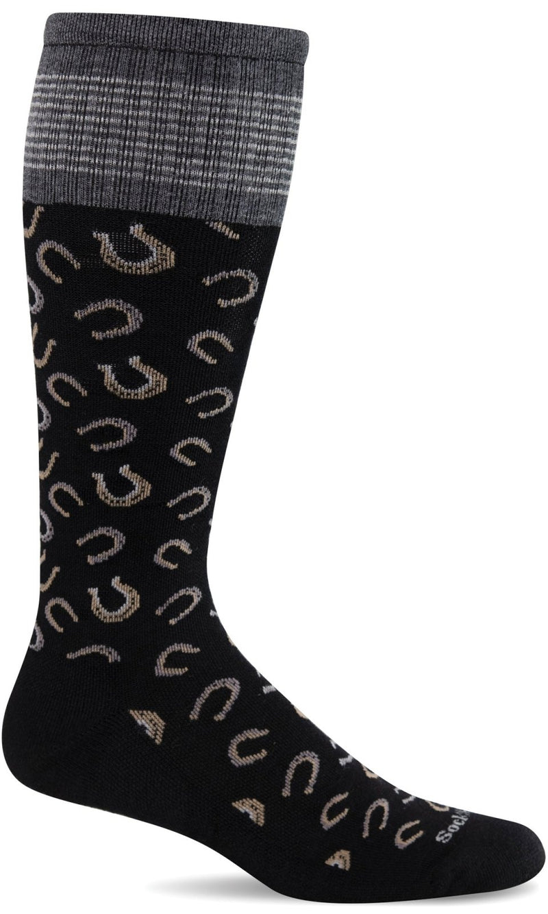 Women's Lucky | Moderate Graduated Compression Socks - Merino Wool Lifestyle Compression - Sockwell