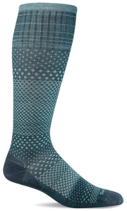 Women's Micro Grade | Moderate Graduated Compression Socks Lifestyle Compression Sockwell S/M Blue Ridge 