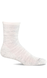 Women's Plantar Cush Crew Basic | Plantar Relief Socks - Merino Wool Plantar Fasciitis Relief - Sockwell