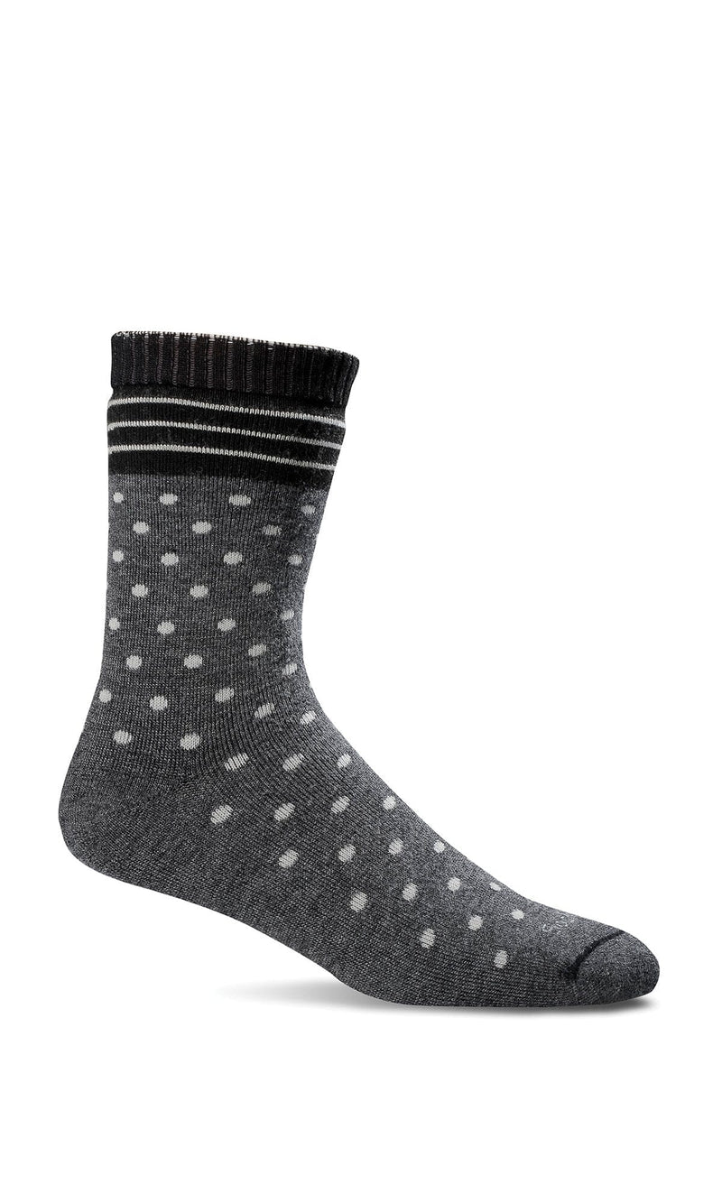 Women's Sockwell Plush Crew Socks - Charcoal Women's Sockwell Plush Crew Socks - Charcoal