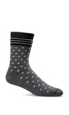 Women's Full Floral | Moderate Graduated Compression Socks | Wide Calf Fit