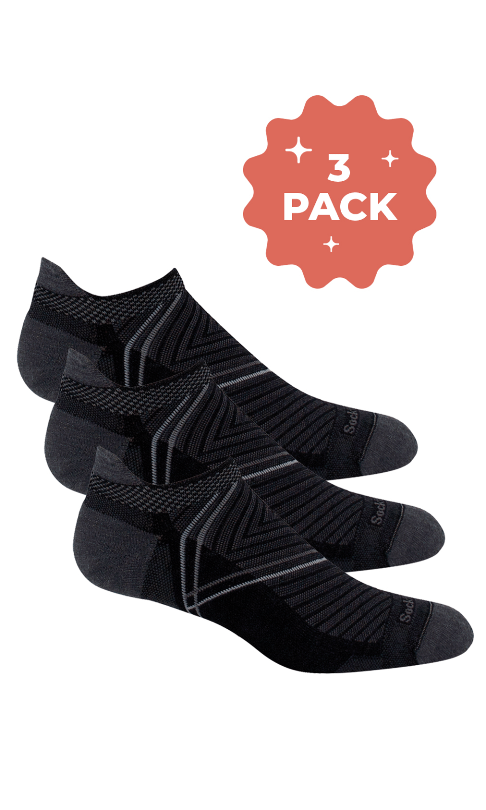 Women's Pulse Micro 3-Pack | Firm Compression - Merino Wool Sport Compression - Sockwell