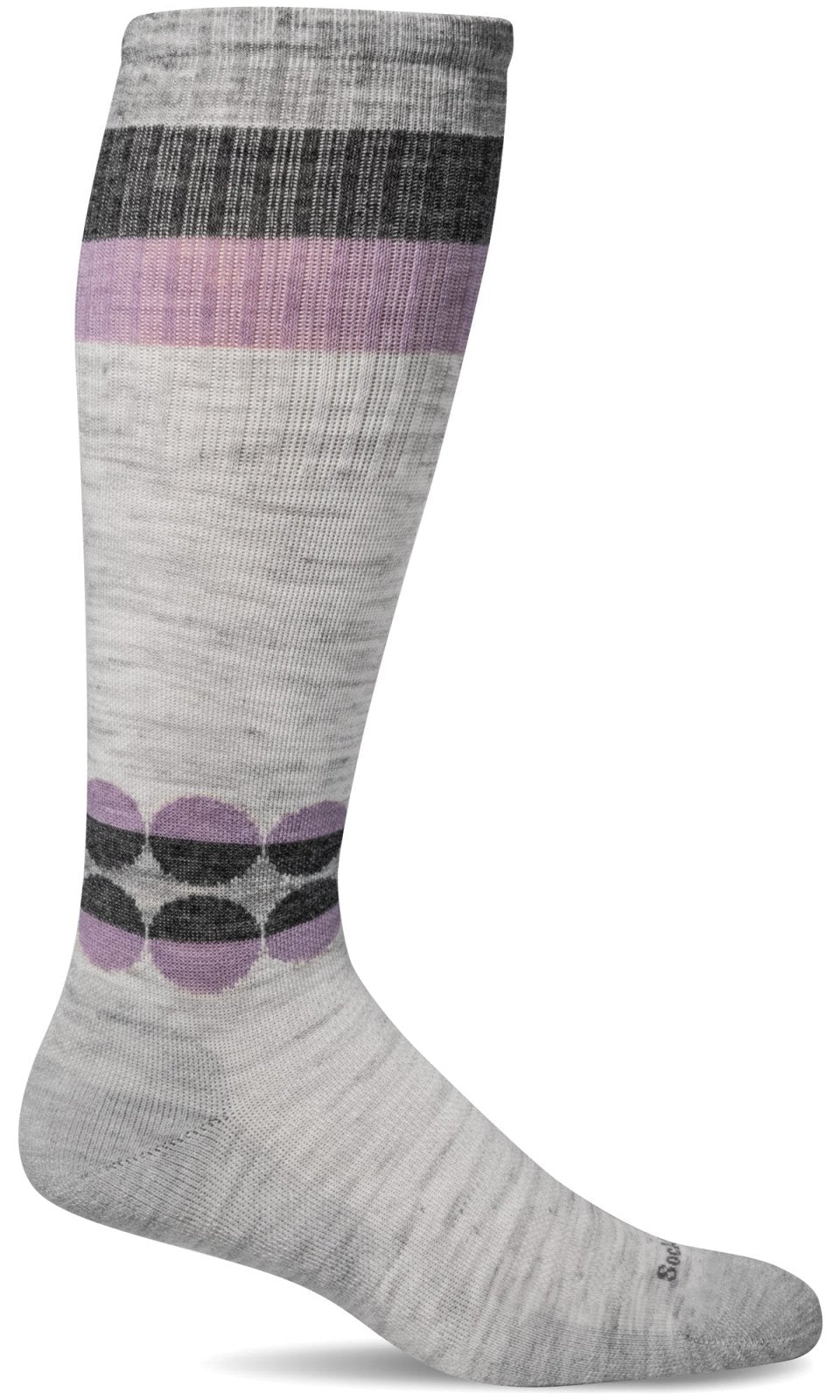 Women's Spin Knee High | Moderate Graduated Compression Socks - Merino Wool Sport Compression - Sockwell