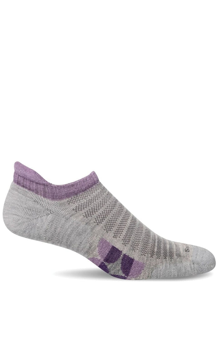 Women's Spin Micro | Moderate Compression Socks Sport Compression Sockwell S/M Ash 