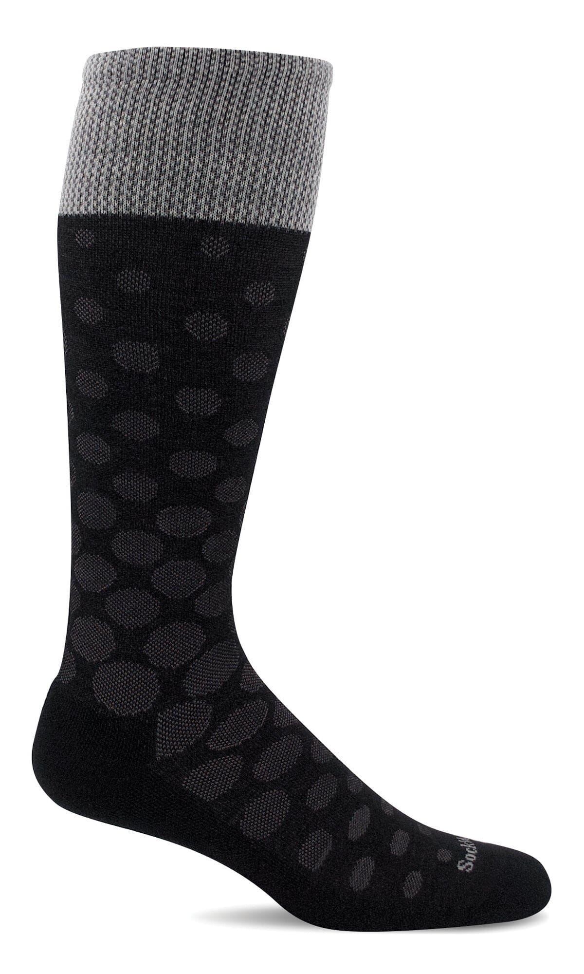 Women's Spot On | Moderate Graduated Compression Socks Lifestyle Compression Sockwell S/M Black 