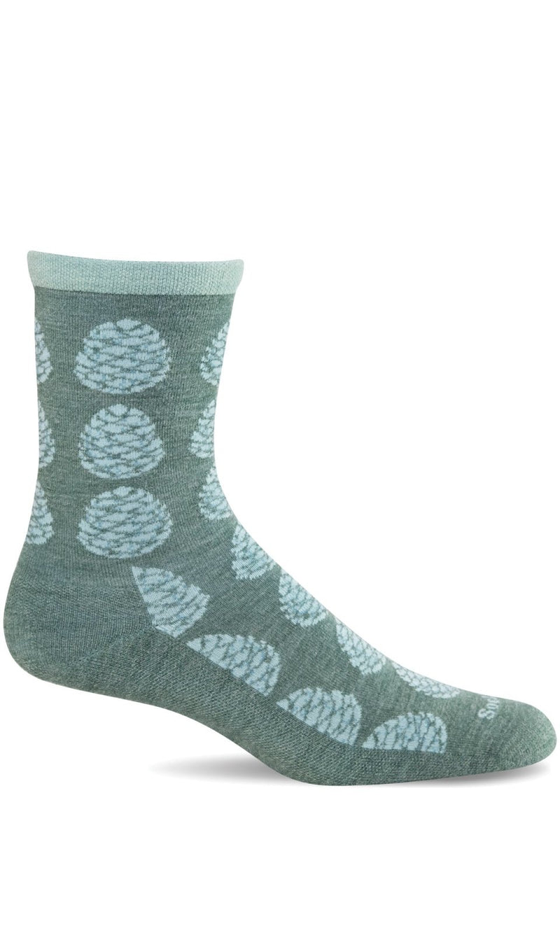 Women's Spruce | Essential Comfort Socks - Merino Wool Essential Comfort - Sockwell